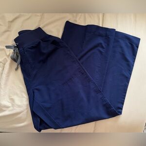 Navy Blue Figs Isabel Wide Leg Pants